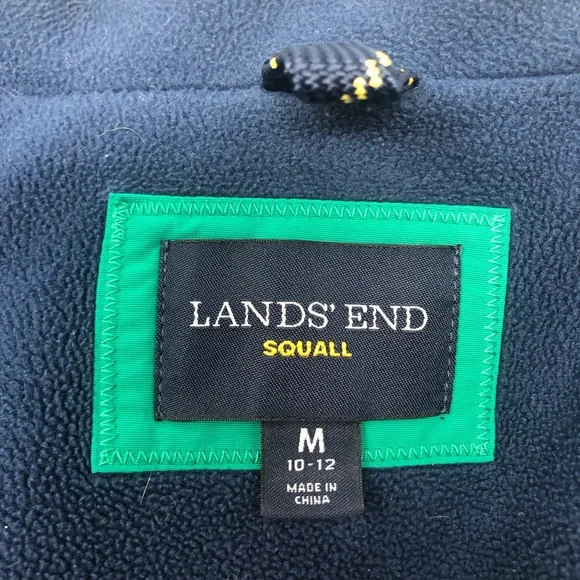 Lands' End Squall Jacket Boy's Size Medium - Picture 5 of 15